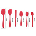 6-Piece Heat-Resistant Silicone Spatula Set