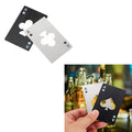 Poker Card Bottle Openers