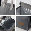 Oxford Insulated Lunch Bag With Handheld