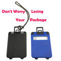 Luggage Shape Pvc Luggage Tags