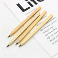 Square Wooden Ruler Pen