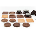 Natural Wood Drink Coasters
