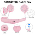 Portable Neck Fan 1200 mAh Rechargeable USB Hands-Free