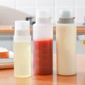 12 Oz Kitchen Sauce Squeeze Bottle W/ Brush-Shaped Nozzle