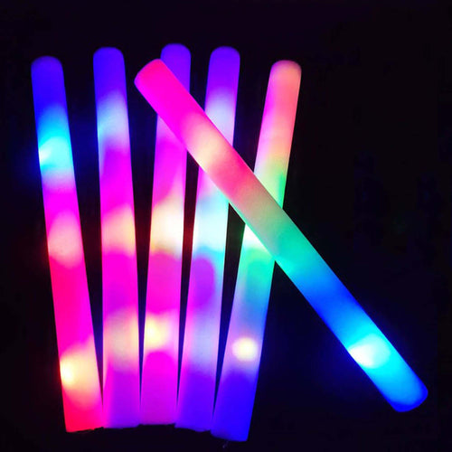 19" Led Foam Sticks
