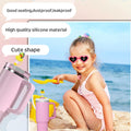 Reusable Silicone Straw Covers Drinking Topper Yellow Duck