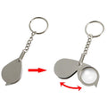 10X Foldable Keychain Reading Magnifier