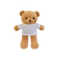 12" Plush Teddy Bear W/Choice Of T-Shirt Color