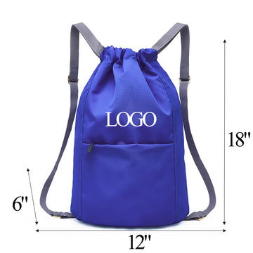 Waterproof Drawstring Bag With Three Lines
