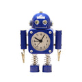 Stainless Steel Robot Alarm Clock