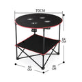 Outdoor Round Folding Table