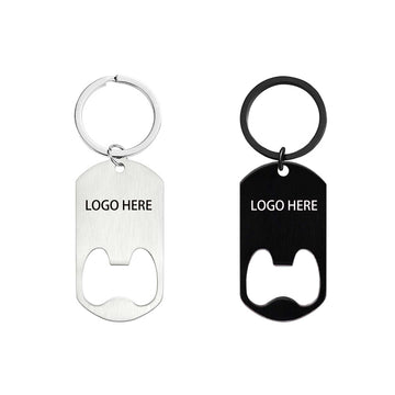 Bottle Opener Stainless Steel Keychain