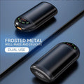 USB Hand Warmer Mobile Power Flashlight