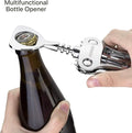 Zinc Alloy Wing Corkscrew With Built-In Bottle Opener