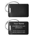 Stainless Steel Personalized Luggage Tags