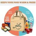 Keep Warminsulated Lunch Bags For Brownreusable