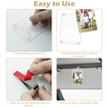 Car Sun Visor Magnetic Acrylic Photo Holder