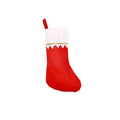 Golden Velvet Non-Woven Fabric Christmas Socks