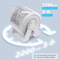 USB Small Desk Quiet Powerful Airflow Fan with 3 Speeds