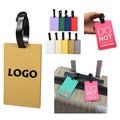 PVC Waterproof 3d Luggage Tag With Writable Lettering