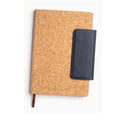Wood Grain PU Leather Notebook