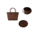 Vintage Hand-Woven Basket