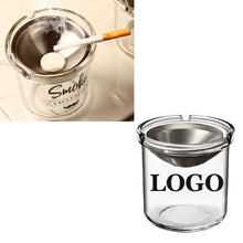 Glass Ashtray With Funnel