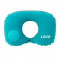 Inflatable U Shaped Pillow Travel Airplane Neck Pillow