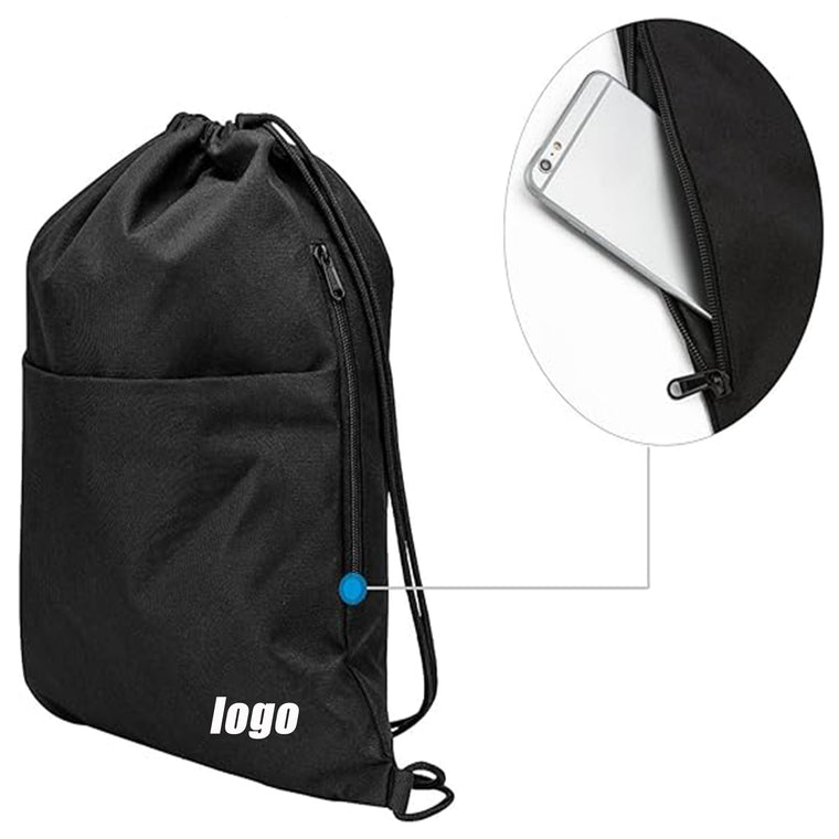 600D Sports Water Resistant String Bag