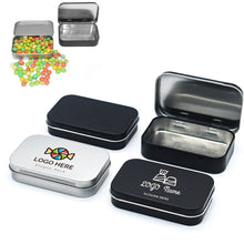 Portable Square Tinplate Candy Gift Box