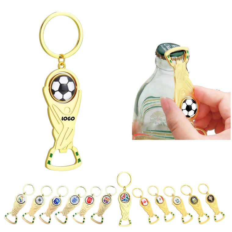 World Cup Bottle Opener Keychain