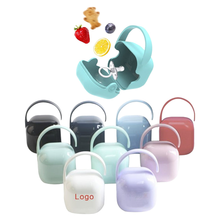 BPA Free Universal Pacifier Case Pacifier Box With Handle
