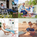 Portable Outdoor Folding Zipper Stool