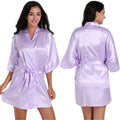 Women Satin Robe Sleepwear