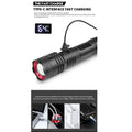 30W High Intensity LED Long Throw Zoom Flashlight