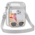 Stadium Approved Clear PVC Crossbody Bag