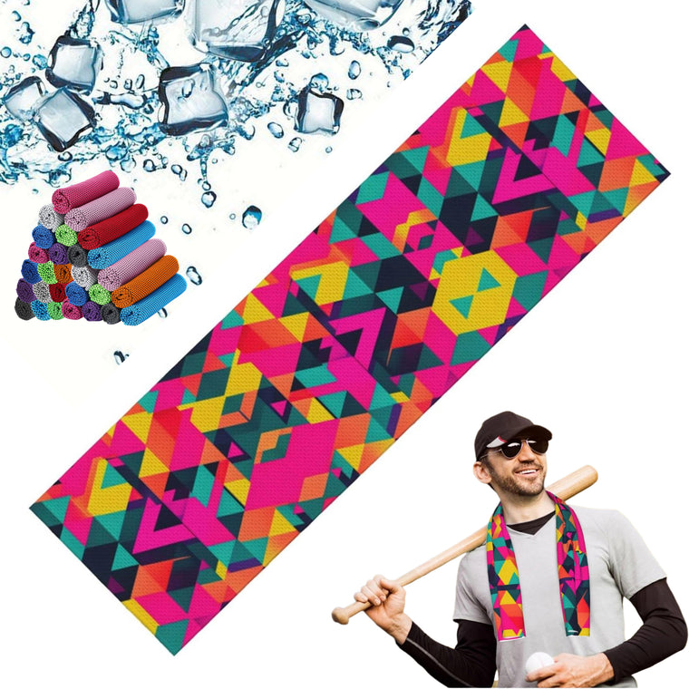 Full Color Custom Sports Microfiber Cooling Towel