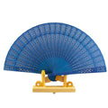 8" Wooden Handheld Folding Fan