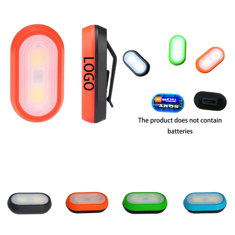 Mini Safety Light Waterproof LED Clip Lamp For Night Running