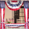 Us Fan-Shaped Bunting Flag