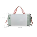 Gym Bag With Wet And Shoe Compartment
