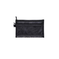 Double-Layer Mesh Zipper Stationery Bag