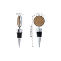 Round Wooden Wine Bottle Stopper