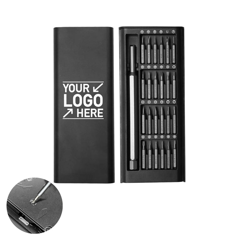 Precision Magnetic Portable 24-In-1 Screwdriver Set