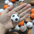 Sports Ball Stress Reliever Keychain