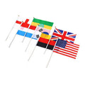 Plastic Flagpole Hand Waving Flag
