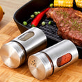 Stainless Steel Spice Jar With Shaker Lid