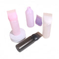 Dry Shampoo Bottle with Teeth Perm and Color Comb Bottle