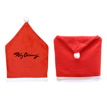 Christmas Velvet Chair Cover