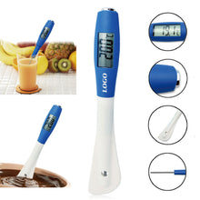 2-In-1 Silicone Scraper Mixer Food Thermometer